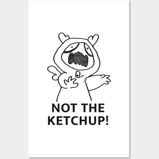 NOT THE KETCHUP Posters and Art